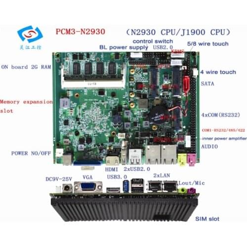 Newest mini itx motherboard with J1900 CPU 1.86GHz Dual Lans, two RTL8111E gigabit lans