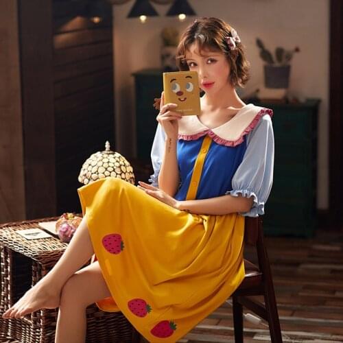 Pregnancy Dress Women Plus Size M L XL XXL XXXL Pregnant Clothes Cute Fresh Maternity Photography Props Princess Pajamas Dress