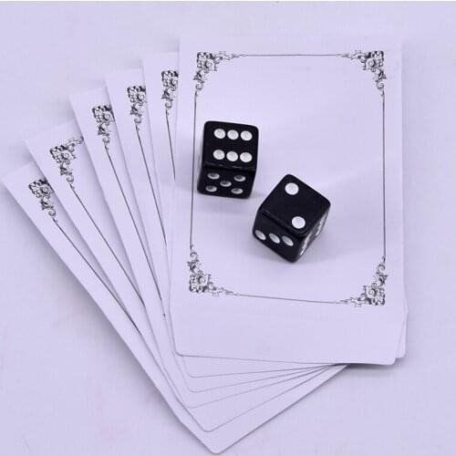 Russia Dice Deluxe Forcing Dice Magic Tricks Close Up Magia Illusion Dice Magie Metalism Gimmick Props Classic Toys Easy to do