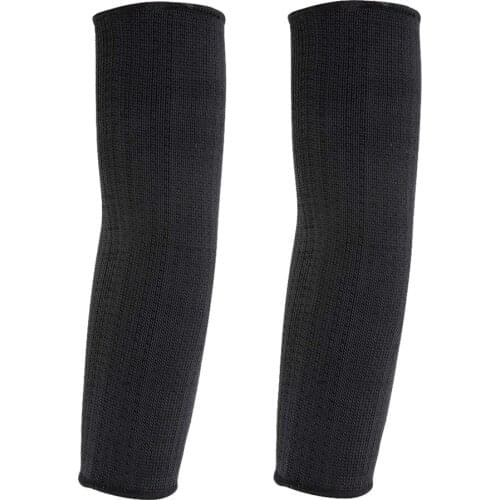 Steel Wire Arm Protection Sleeve,Cut Resistant Anti Abrasion Safety Arm Guard for Garden Kitchen Farm Work 1 Pair