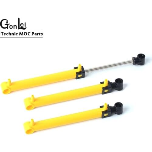 High-Tech Pneumatics Parts 19476 Pneumatic Pump Cylinder 1x11 [V2] 21828c01 MOC Building Block Bricks DIY Educational Kids Toys