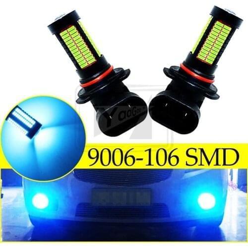 YaaGoo ICEBLUE High Power 9006 HB4 Fog Light 2x 106SMD Bulb Lamp