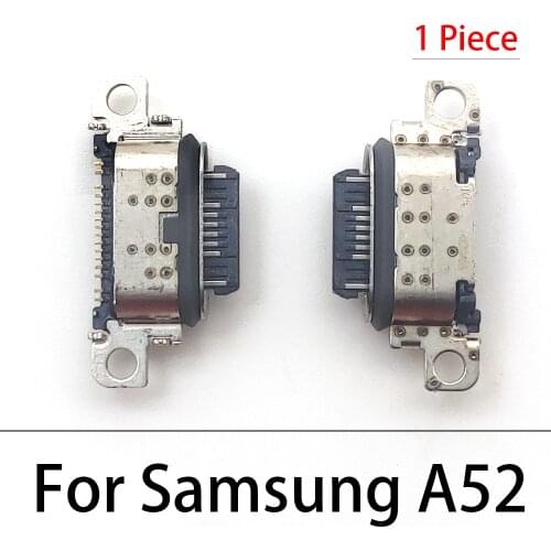 100Pcs USB Connector Charging Port Jack Plug Dock For Samsung Galaxy A10S A10 A01 A20s A30s A50s A12 A52 A32 A02s