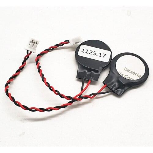 3pcs Original computer motherboard universal BIOS COMS button battery CR2032 with plug 3V
