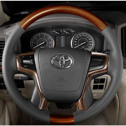 Car Interior accessories decoration LC200 Peach Wood Interior Accessories for 16-20 Land Cruiser