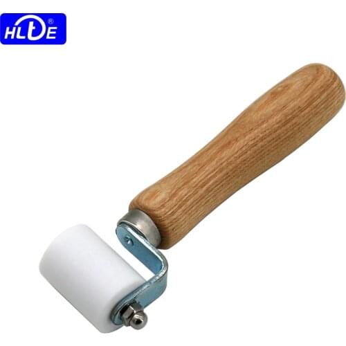 High Temperature Resistant 40mm white pressure roller Use with hot air gun heat gun plastic welder for PVC Welding