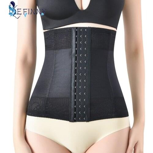 Control Underbust Body Shaper Women Waist Trainer Cincher Underwear Lingerie Tummy Slim Belt Postpartum Steel Boned Corset