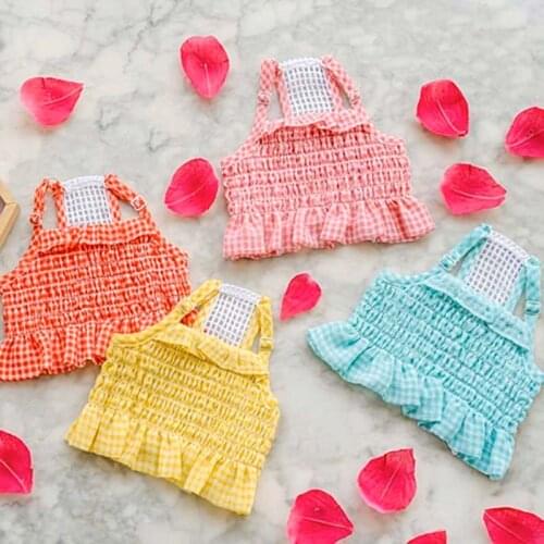 Summer thin dog princess dress Teddy Bichon VIP Pomeranian Schnauzer Yorkshire small dog pet clothes