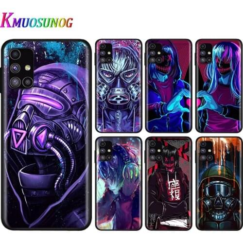 Face mask style future For Samsung Note 20 10 9 8 Ultra lite Plus Pro F62 M62 M60 M40 M31S M21 M20 M10S Soft Phone Case