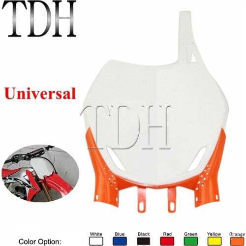 Off Road Racing Motocross Front Number Plates Name Plate For Yamaha Honda CRF110F 2013 2014 2015 2016 2017 CRF125F 2014-2017