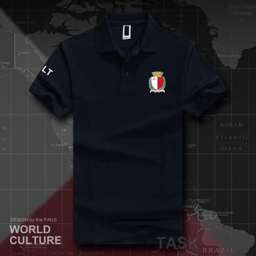 Republic of Malta MLT MT polo shirts men short sleeve white brands printed for country 2018 cotton nation team flag fashion 20