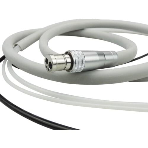 4 holes hose tubding cable handpiece silicon tube with connector Dental Unit accessory For Air Turbine Motor Dental Materials