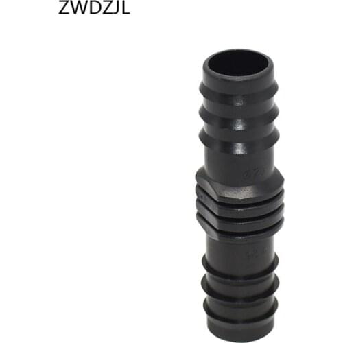 Irrigation 25mm Garden hose Connector 3/4 2 way Connector straight barb hose repair 2pcs