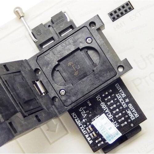 Sotck Original New RT-BGA169-01 V2.5 BGA153 BGA169 Programmer IC Adapter for RT809H with Limit Frame