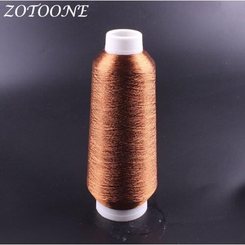 ZOTOONE Textile Metallic Yarn Woven Embroidery Line Computer Cross-stitch Embroidery Threads Polyester 3000M Sewing Thread Line