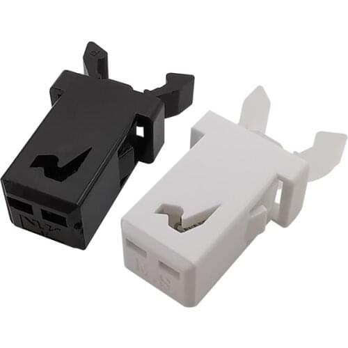 10Pcs/Lot PR-001 Mini Door Lock Switch Lock For MS Air Conditioner Set Top Box TV EVD DVD Door Cover Black White PR-001 Switches