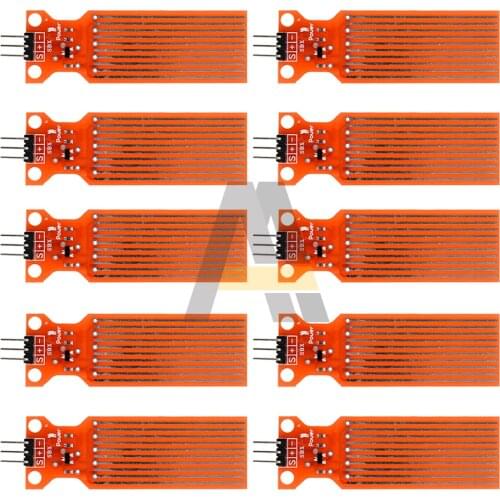 Smart Electronics Rain Water Level Sensor DC 3V-5V 20mA Water Droplet Detection Depth for arduino Compatible with UNO MEGA 2560