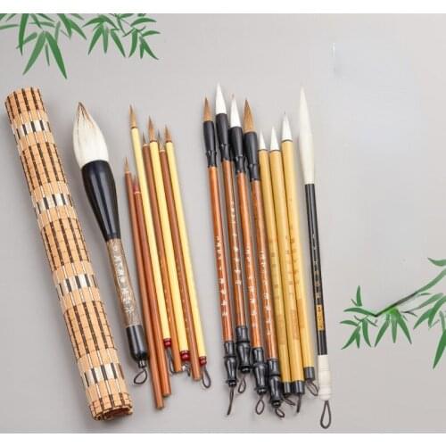 Chinese Painting Brush Pen Set 16pcs Professional Chinese Painting Special Calligraphy Pen Tinta China Calligraphie Brush Pen