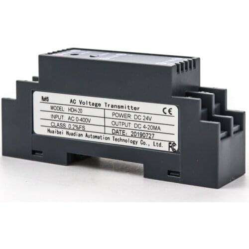 24v DC Voltage Sensor Output Current Transmitter Voltage Transducer 420ma