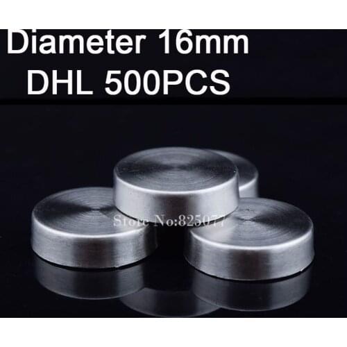 500PCS Diameter 16mm screw cover caps 304 stainless steel standoff screw cover advertisement fixing screws mirror screws KF851