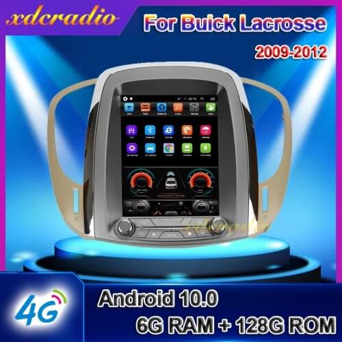 Xdcradio 10.4" Android 9.0 For Buick Lacrosse Car Radio Automotivo Car Multimedia Player Auto GPS Navigation 4G Stereo 2009-2012