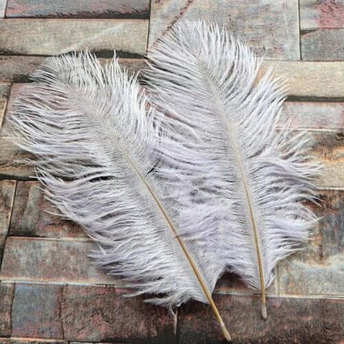 Sell like hot cakes 10pcs High Quality Cinerous ostrich feathers 6-8 inches/15-20 cm for Party/wedding Decoration