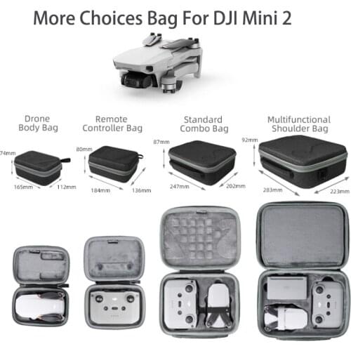 Mini 2 Bag Portable Carrying Case Multifunctional Shoulder Bag Handbags For DJI Mini 2 Drone Accessories