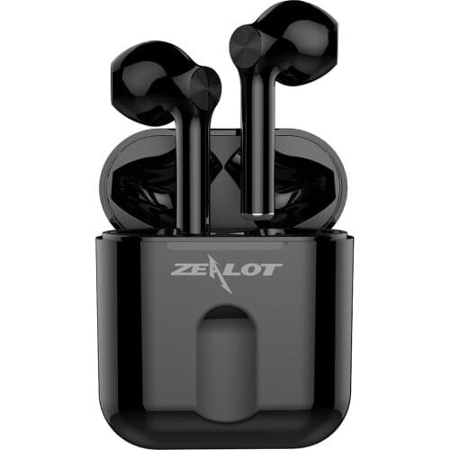Mini TWS Earbuds Bluetooth V5.0 In-Ear True Wireless Sport Earphones Tap Control Headset Handsfree Charging Case