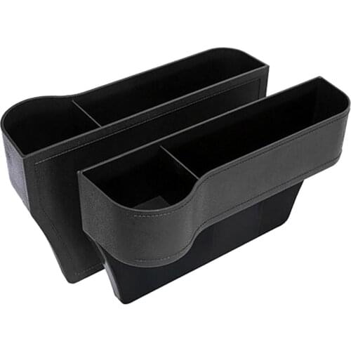 Car Seat Gap Filler with Cup Holder, Car Seat Gap Catcher Organiser Side Car Seat Gap Storage Box Accessories
