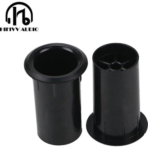 2PCS Inverted Tube 4 inch Speaker Dedicated Guide Tube Opening 35mm length 80mm ABS Material Hard