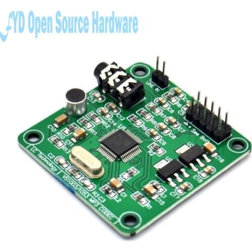 1pcs VS1003B VS1053 MP3 Module Development Board Onboard recording function