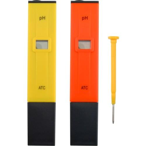 High Accuracy 0.01 Protable LCD Digital PH Meter Tester Analyzer Pen for Water Food Aquarium Pool Hydroponics Soil PH Monitor