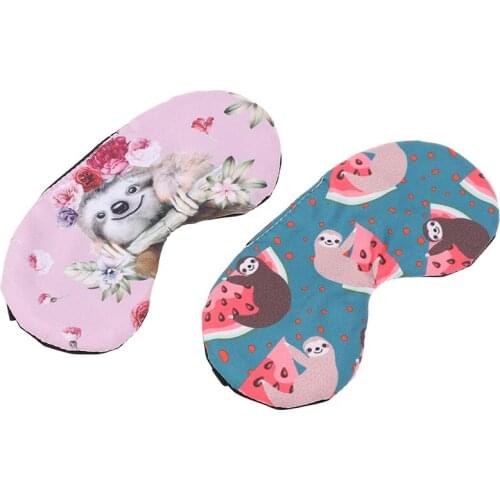 Blindfold Eye Cover Sleeping Mask Cotton Cartoon Cute Creative Funny Eyepatch Sleep Mask Travel Relax Eye Band Sleeping Aid Kids