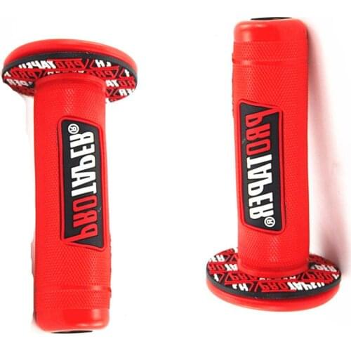 Handle Grip motocross Motorcycle Dirt Pit Bike Rubber plastic Hand Grips FOR HONDA MOTARD CRM250R YAMAHA TIGER 1050 SpoRt