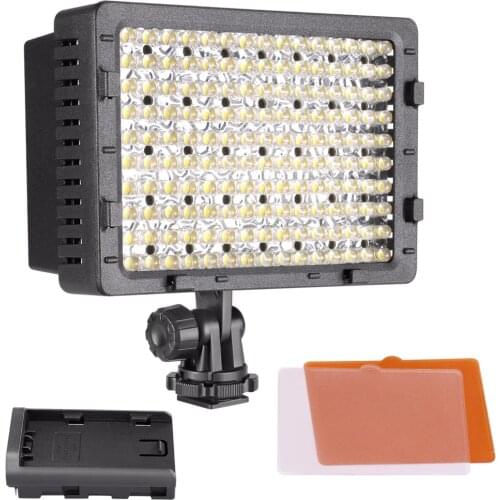 NEEWER 160 LED CN-160 Dimmable Ultra High Power Panel Digital Camera / Camcorder Video Light, LED Light for Digital SLR Cameras
