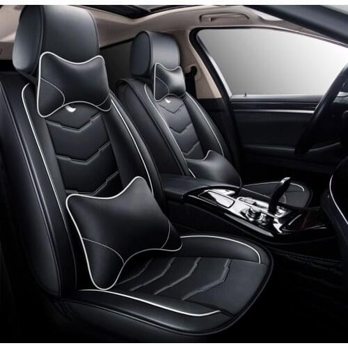 Kalaisike leather universal auto seat covers for DS all models DS DS5 DS4 DS3 DS6 DS4S car accessories auto styling auto cushion