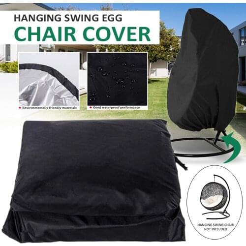 Waterproof Hanging Swing Egg Chair Shell Cover Garden Patio Rattan Chair Outdoor Rain Protector Home Parts