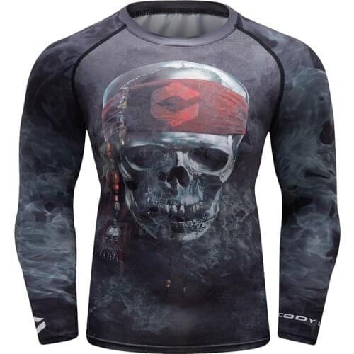 Factory Price Elastic Breathable Tops Digital Sublimation Printing Trackout Rashguard For Men