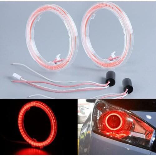 2 PCS car LED angel light COB LED halo ring DRL angel eyes car headlight modification 9-36V DC