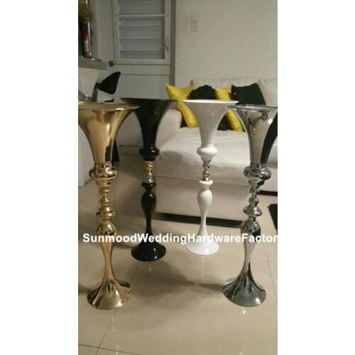 75cm/90cm )Tall mental iron Candle Holder/(not Acrylic Crystal) Table Candlesticks Wedding Centerpiece senyu01092
