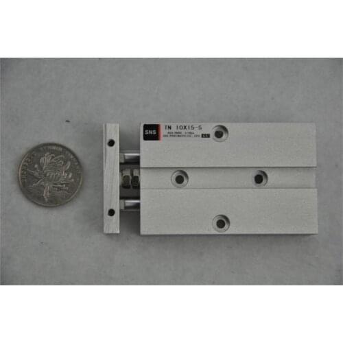 AIRTAC type TN10 * 15-S with magnet reed pneumatic air dual rod double shaft cylinder TNJ and TND customized