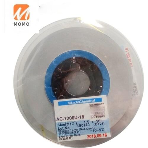 50 * 50 m 1.5 mm, 1.5 mm AC7206 -u anisotropic conductive film tape