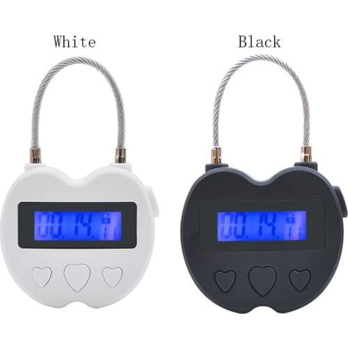 BDSM Time Lock Bondage Fetish Handcuffs Mouth Gag Electronic Timer Bondage Restraints Chastity Adult Games Couples Sex Toys