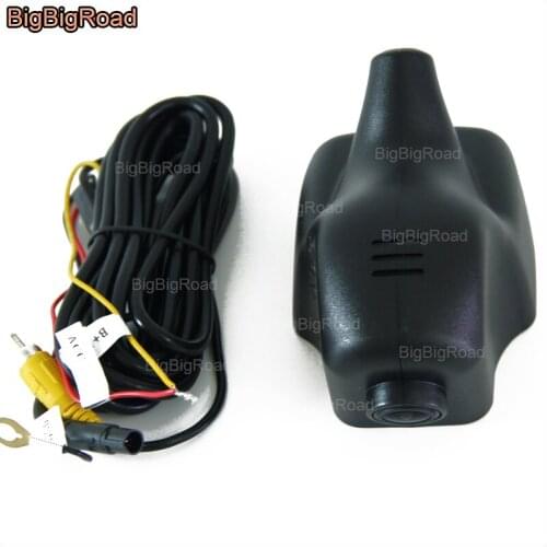 BigBigRoad For Volkswagen touran Car wifi DVR Video Recorder hidden type Novatek 96655 Keep Car Original Style
