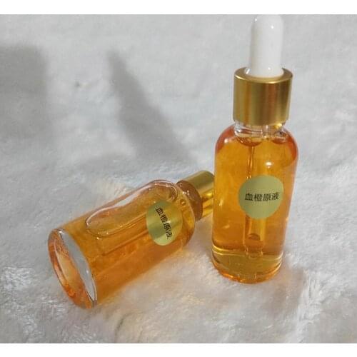 Blood Orange Essence Strong Lightening Oil Dark Skin Lightening Oil Flawless Skin Targets Dullness Improve Facial Yellowing