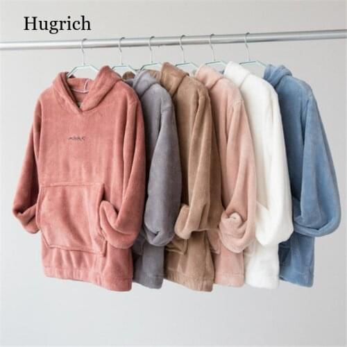 Женские теплые пижамы Hugrich China At AliExpress