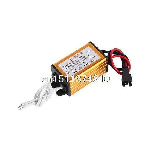 Switching Power SupplyAC 85-265V DC 3-5V 600mA IP66 Power Supply Driver for 1 x 3W LED Strip Light