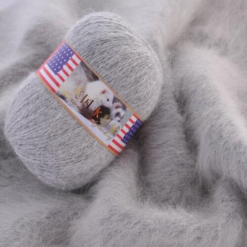 70g/set Cashmere Long Soft Mink Yarn Thread Anti-pilling Mink Velvet for Hand Knitting Crochet Yarns Warm Cardigan