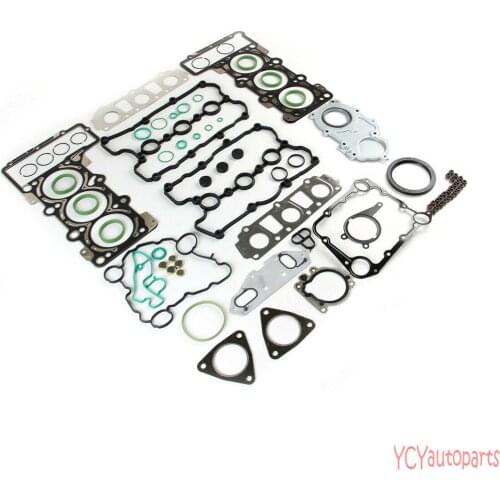 2.8L Engine Head Gaskets Overhaul Rebuilding Kit Fit for Audi A6 A8 BDX CCDA CCEA CHVA 06E103148M