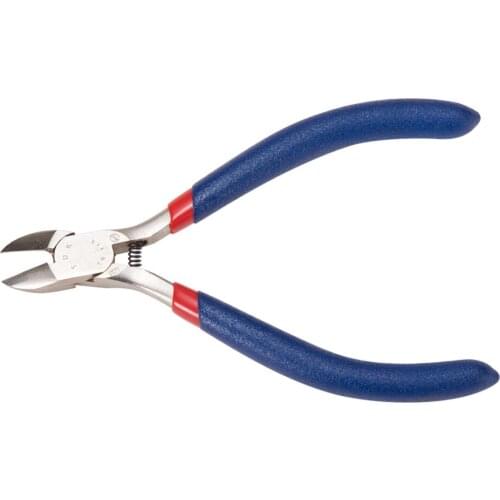 PandaHall 316 Stainless Steel Jewelry Pliers Jewelry Tools & Equipments Japanese Imported Steel Side-Cutting Pliers, 110x53mm